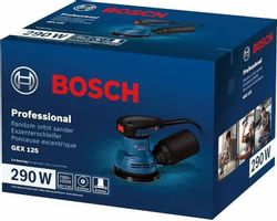 Эксцентриковая шлифмашина Bosch GEX 125