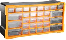 Изображение товара Органайзер DEKO RDKPS серый пластиковый с 30 отделениями 15.8х25.9х51 см