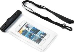 Сумочка UGREEN LP186, для Apple iPhone X, черный/прозрачный