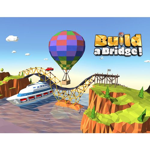 Игра BOOMBIT GAMES Build a Bridge!, для ПК, регион: Россия, Весь мир, английская версия
