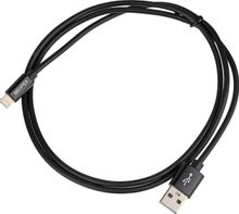 Изображение товара Кабель  Lightning (m) -  USB (m),  1м,  2.4A,  черный