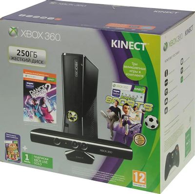 Xbox 360 with kinect 250gb best sale