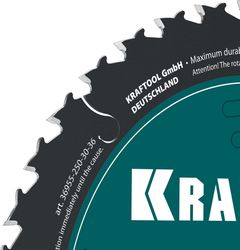 Пильный диск Kraftool 36955-250-30-36,  250мм, по дереву