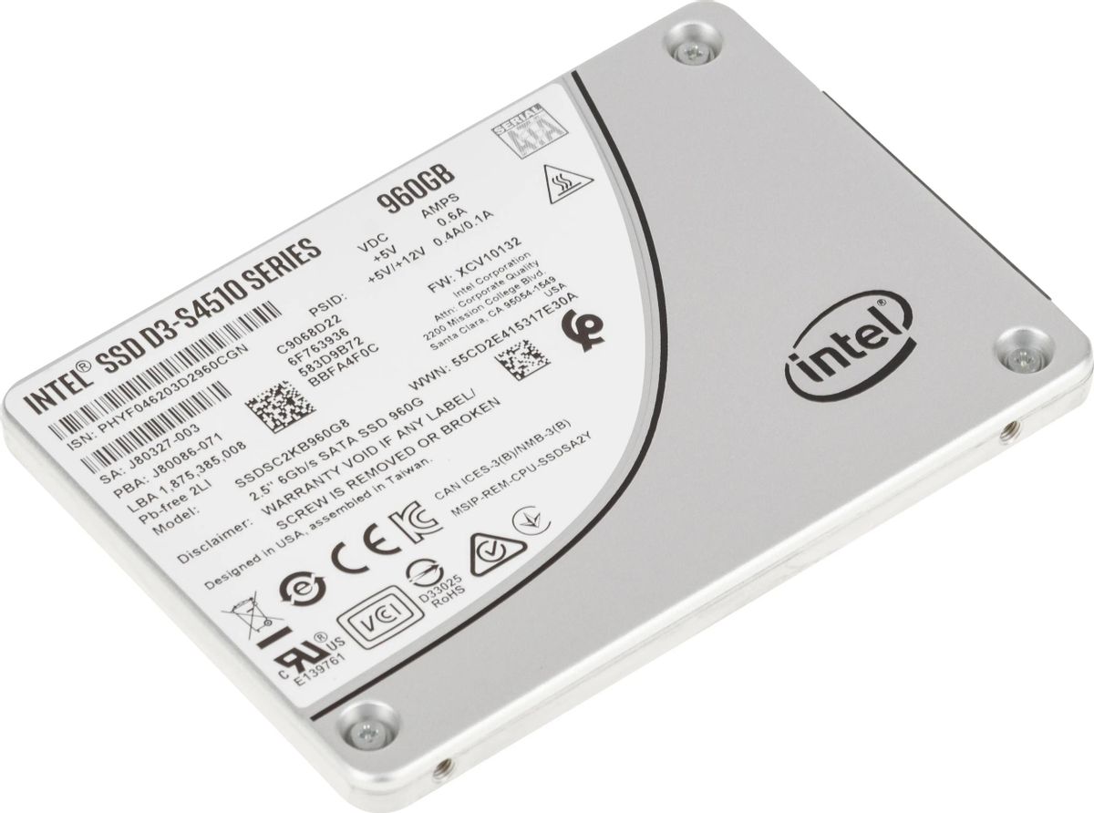 SSD Intel DC D3 S4510 SSDSC2KB960G801 960 2.5