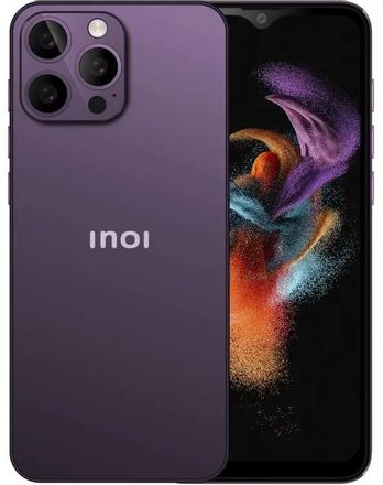Смартфон INOI Note 13s 4/128Gb, 6.95", IPS, 60Гц, 5000мAч, 2 nano SIM, фиолетовый