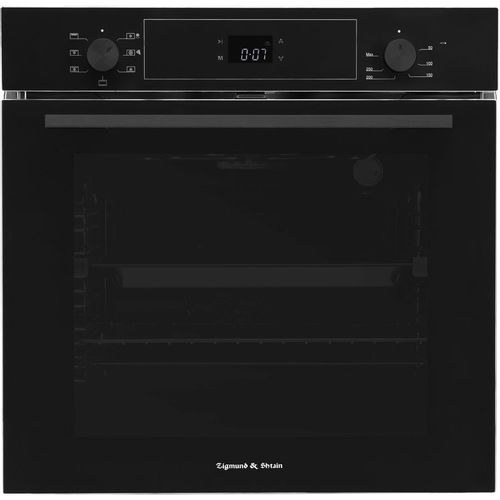 Духовой шкаф электрический ZIGMUND & SHTAIN E 158 B, 72л, дверца с 3 стеклами, черный