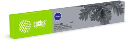 Картридж Cactus CS-LX1350, C13S015642BA, черный / 12.7мм, 16м, CS-LX1350