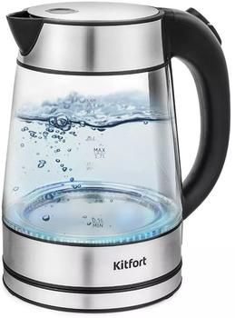 Чайник электрический Kitfort КТ-681 - купить чайник электрический КТ-681 по выгодной цене в интернет-магазине