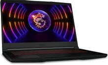Ноутбук игровой MSI GF63 Thin 12VF-467RU 15.6", IPS, Intel Core i7 12650H, 10-ядерный, 16ГБ DDR4, 512ГБ SSD,  NVIDIA GeForce  RTX 4060 для ноутбуков - 8 ГБ, черный