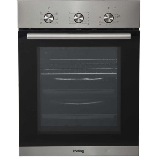 Духовой шкаф электрический Korting OKB4630CMX, 45л, дверца с 2 стеклами, нержавеющая сталь
