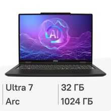 Изображение товара Ноутбук MSI Venture 16 AI+ A2HMG-050RU с OLED экраном и Intel Core Ultra 7