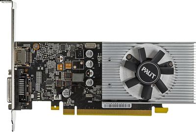 Видеокарта Palit NVIDIA  GeForce GT 1030 PA-GT1030 2GD5 BULK 2ГБ DDR5, OC,  Bulk [ne5103000646-1080f bulk]