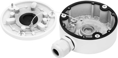 Монтажная коробка Hikvision DS-1280ZJ-XS, белый – купить в Ситилинк ...