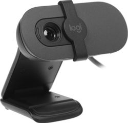 Web-камера Logitech HD Webcam Brio 90, черный