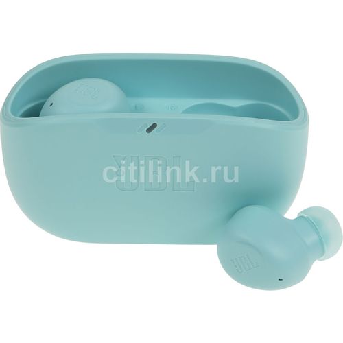 Наушники JBL Wave Buds, Bluetooth, внутриканальные, мятный [jblwbudsmit]