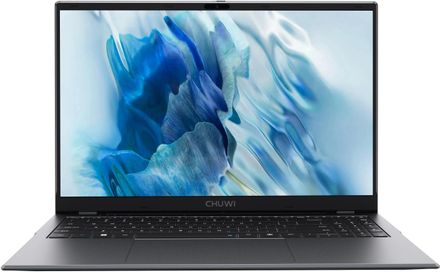 Ноутбук CHUWI GemiBook plus 15.6", IPS, Intel N100 0.8ГГц, 4-ядерный, 16ГБ LPDDR5, 512ГБ SSD,  Intel UHD Graphics, Windows 11 Home,  серый [1746365]