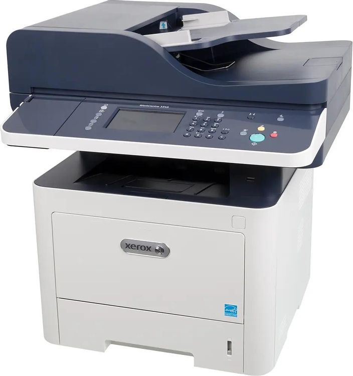 МФУ лазерный Xerox WorkCentre WC3345DNI черно-белая печать, A4