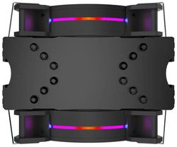 Устройство охлаждения (кулер) ALSEYE H120D, 4-pin, RGB, черный