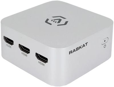 Неттоп RASKAT Standart 307 Intel Core i3 N300,  DDR5 16ГБ, 256ГБ(SSD),  Intel UHD Graphics 770,  без операционной системы,  серый [standart307164448]