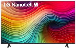 Изображение товара 55" Телевизор LG 55NANO80T6A.ARUG NanoCell, 4K Ultra HD, СМАРТ ТВ, WebOS, синяя сажа