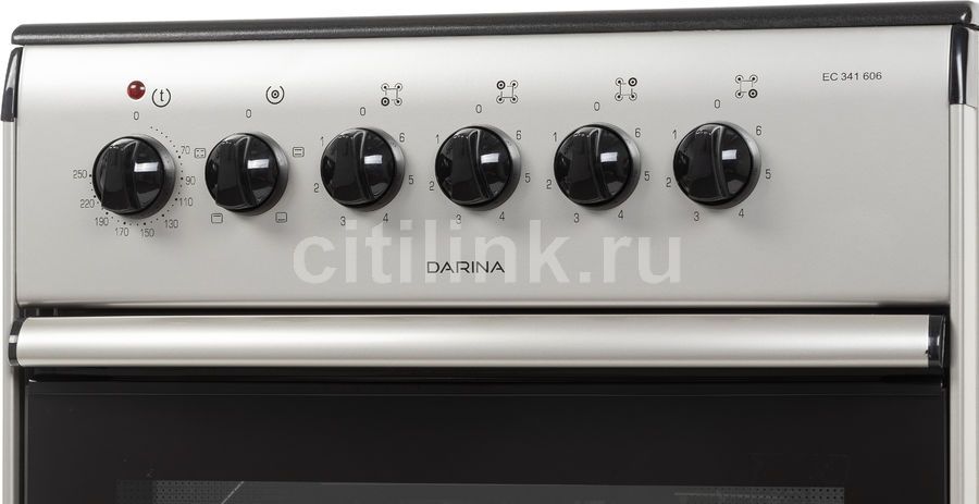 Электрическая плита Darina 1B EC 341 606 silver, стеклокерамика ...