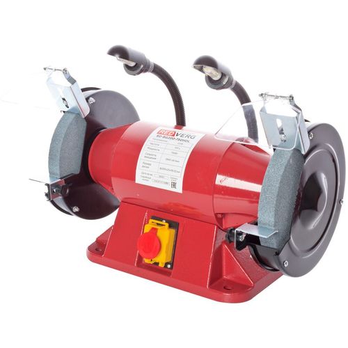 Точильный станок REDVERG RD-BG200-750HDL, 750Вт