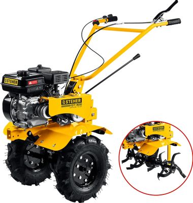 Мотоблок STEHER GT-300, бензиновый, 5.15кВт, 7л.с. – купить в Ситилинк ...