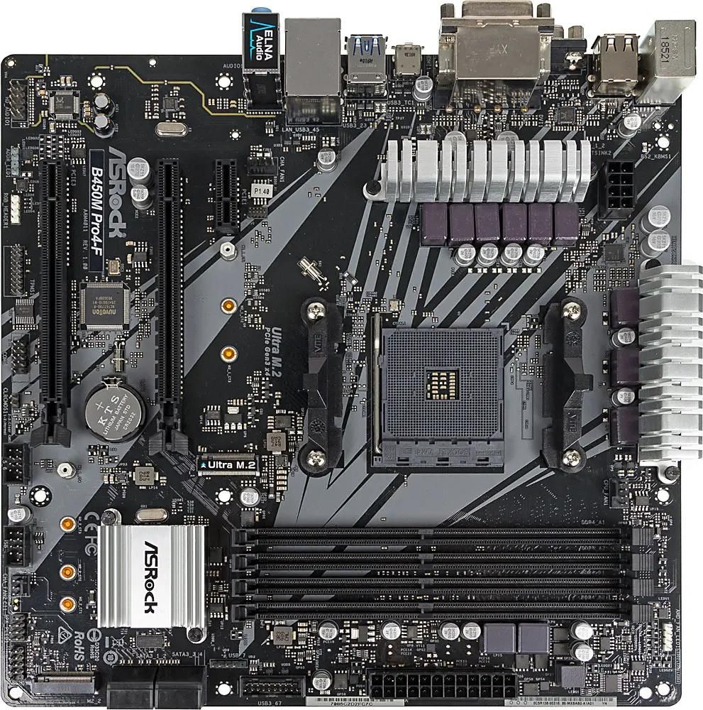 Asrock b450m pro4f deals