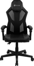 Изображение товара Игровое кресло Oklick 121G на колесиках, искусственная кожа, черное